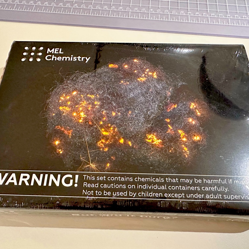 Mel Chemistry Kits- But will it Burn?